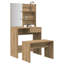 Kliment Dressing Table with Mirror-448935882