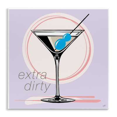 Art mural extra-sale Martini par Elizabeth Medley