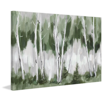 Dark And Deep - Wrapped Canvas Painting