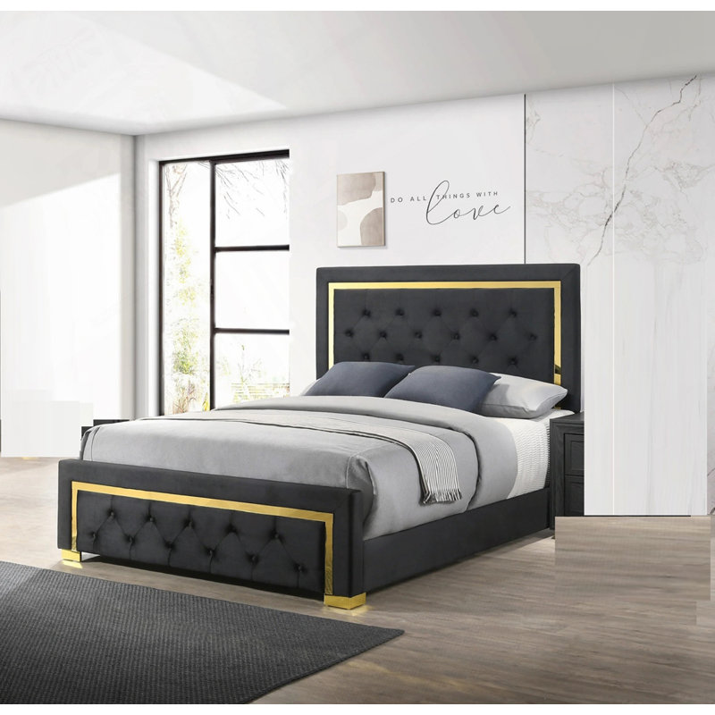 Upholstered Queen Bed