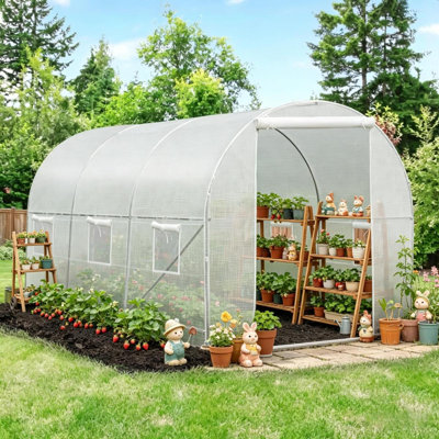 Garden Hot House, serre de tunnel sans rendez-vous, serre stable