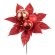 Christmas Ornament Poinsettia Pick