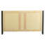 Design House Dawson l 60 po x P 21 po x H 34 po. Meuble-lavabo entièrement assemblé en fer Sherwin-Williams® avec quincaillerie noir mat (228453-IO-FA)-126080758-126283084