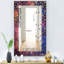Miroir décoratif moderne en nid d’abeilles &-40238632-138570077