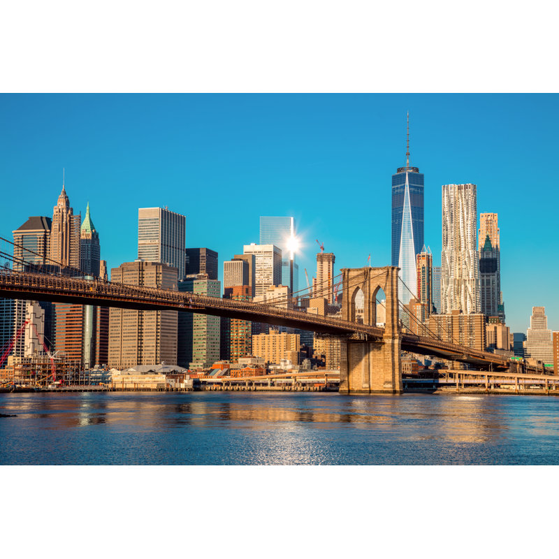 «Vesali New York City Skyline» sur toile, H 8 po x l 12 po