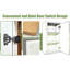 Armoire murale blanche en bois à une porte avec deux tablettes réglables, mécanisme de fermeture en douceur, imperméable, pour la lessive, la cuisine, le garage, armoire solide l 15 po x P 36 po, finition, 2 portes, facile