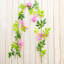 2pcs Lifelike Hanging Wisteria Flowers Garland-1241801155