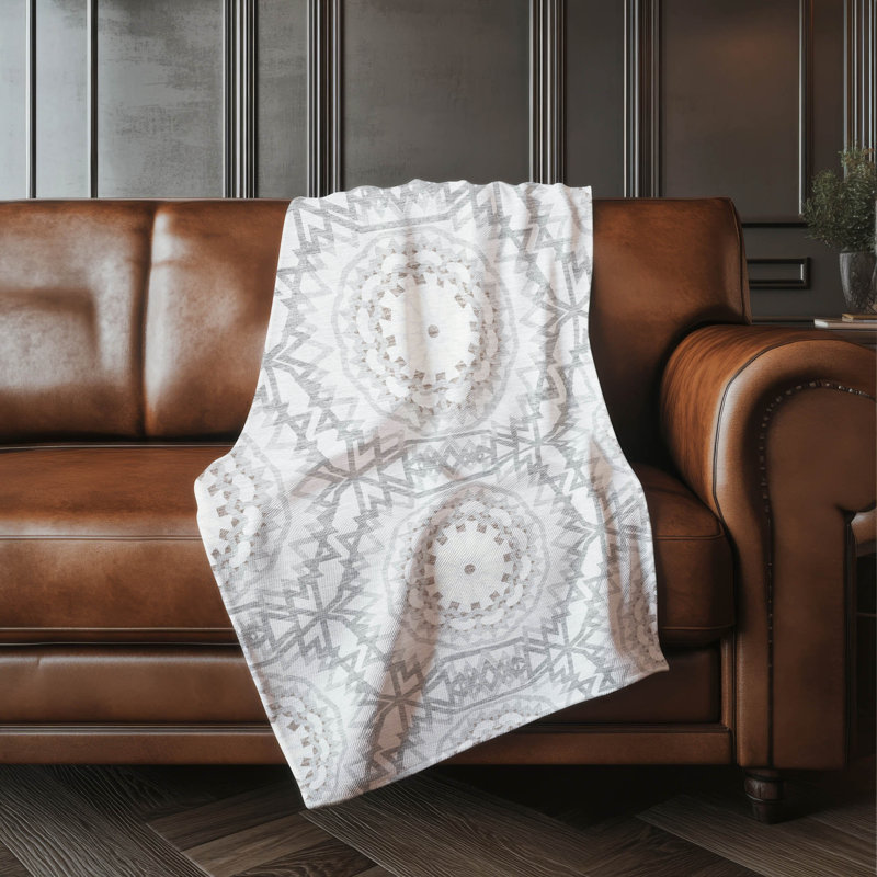 Jeté Sherpa ASB619, Argent argent
