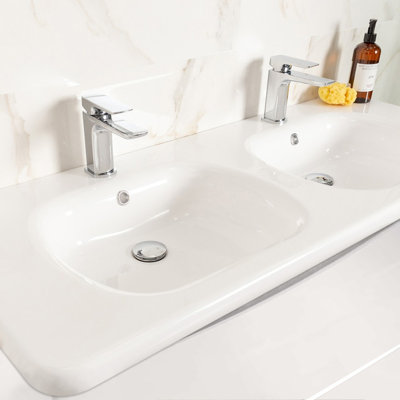 Stanhope 1200 mm Freestanding Double Vanity with Integrated Basin