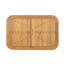 Conversation en bois d'acacia et corde tissé avec table basse Lucca