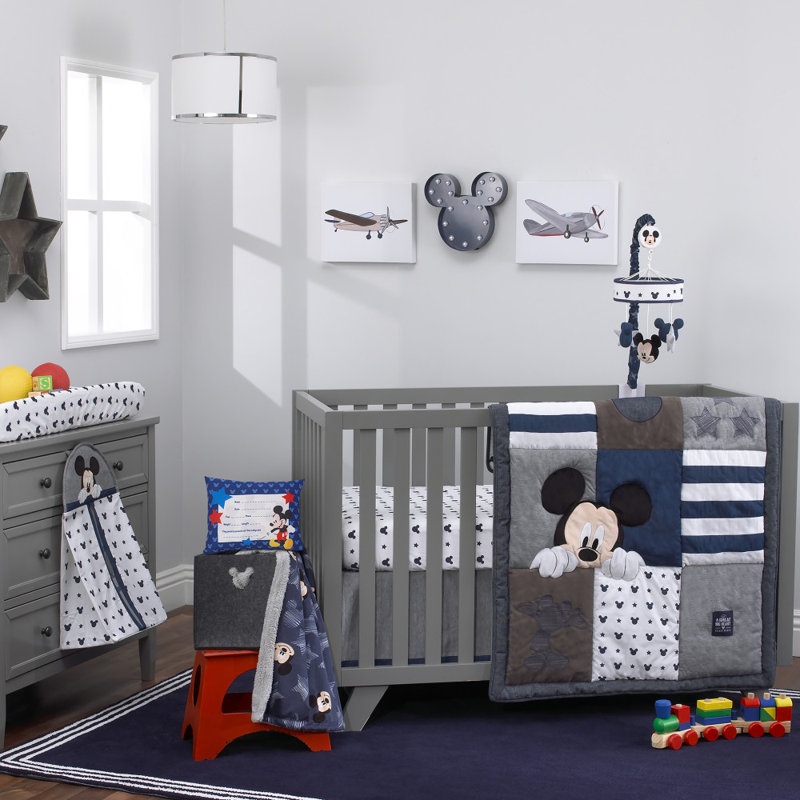 Characters Safari Animals No Pattern Crib Sham