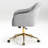Farrah Tufted Velvet Upholstered Desk Chair-101215812