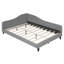 Lit de jour en lin gris avec structure en L et base en bois robuste-1883605515-1883605517
