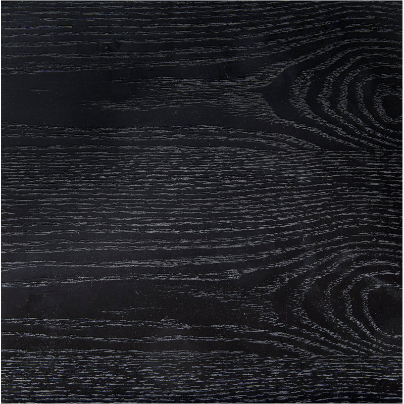 Ensemble de salle à manger 5 pièces, ensemble de salle à manger à finition noire et 4 chaises d'appoint en velours gris