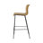 Upholstered Counter Stool with Metal Frame-831039379