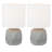 Rhoden 27Cm Concrete Table Lamp Set