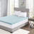 Hypoallergenic 3" Cooling Gel Memory Foam Mattress Topper with Removable Cooling Cover-1506898995