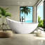 Ensemble de baignoire et douche H 59,5 po x H 31,5 po-99213013