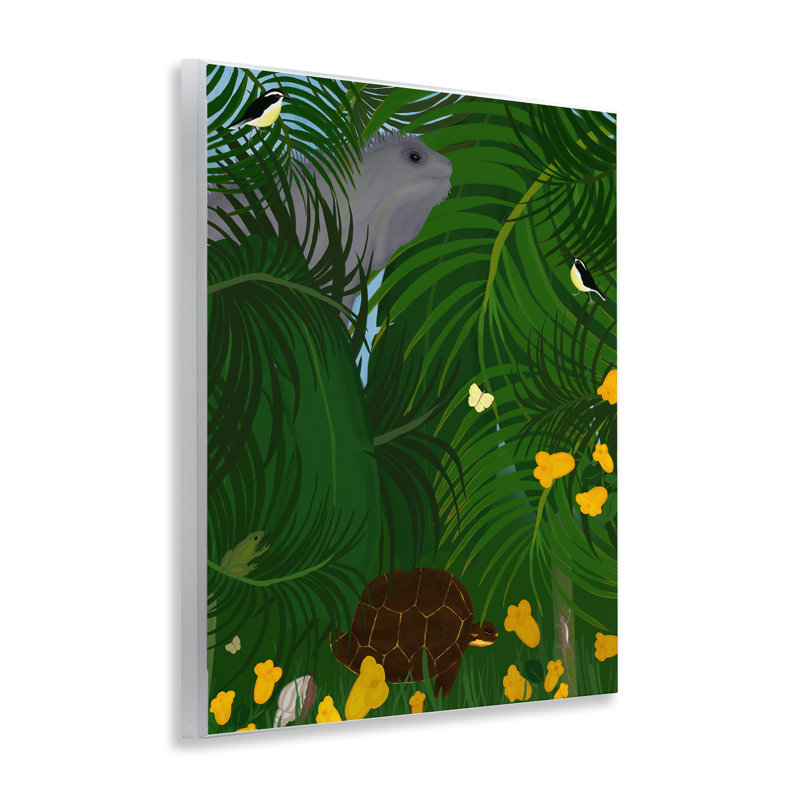  Island Life Animals Wall Plaque Art by Michelle Ingari Designs
