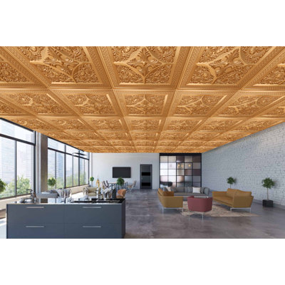Carreau de plafond en PVC 2 pi x 2 pi Falkirk Perth