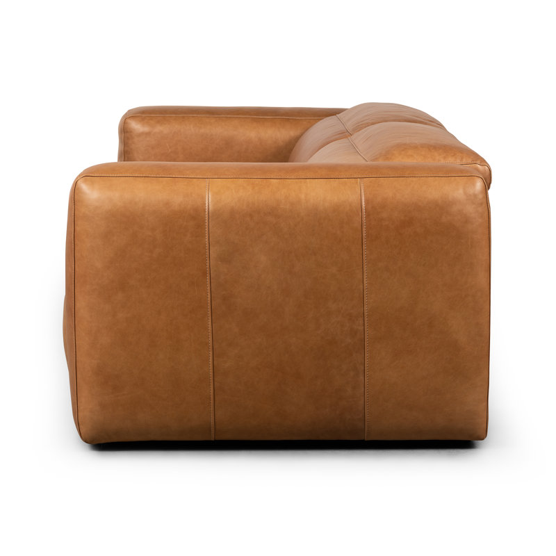 Radley 89" Power Recliner 2 - Piece Sofa, Sonoma Butterscotch Top Grain Leather
