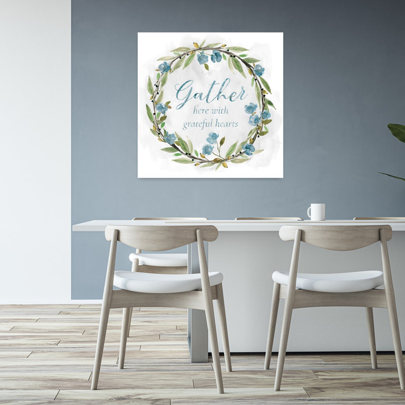 Gather Floral Wreath, H 32 po x l 32 po