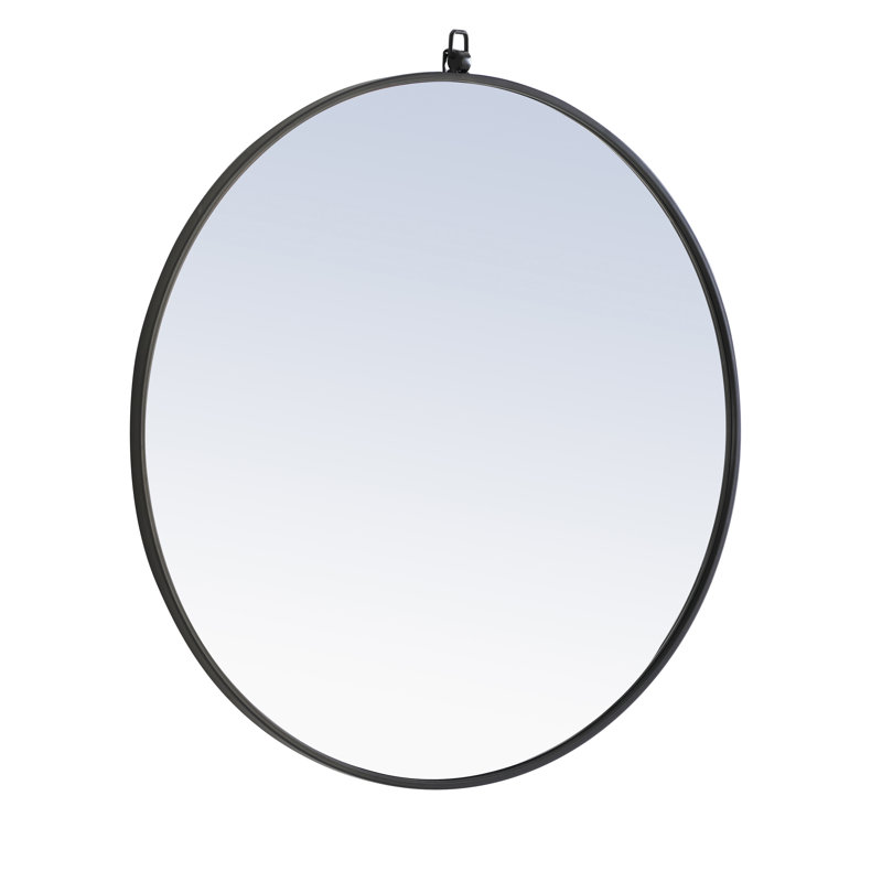 Miroir Cassie, Noir, 21 po x 21 po