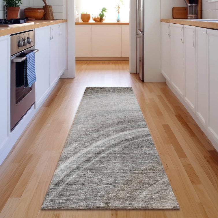 Premium Machine Washable Cerrito AMF584 Gray Rug