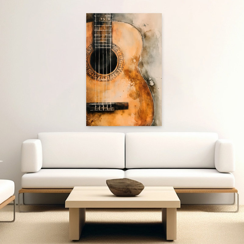 Art mural rustique abstrait rustique, 60" H x 40" W
