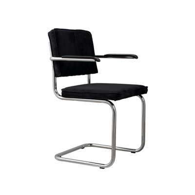 Chaise en porte-à-faux rembourrée Ridge