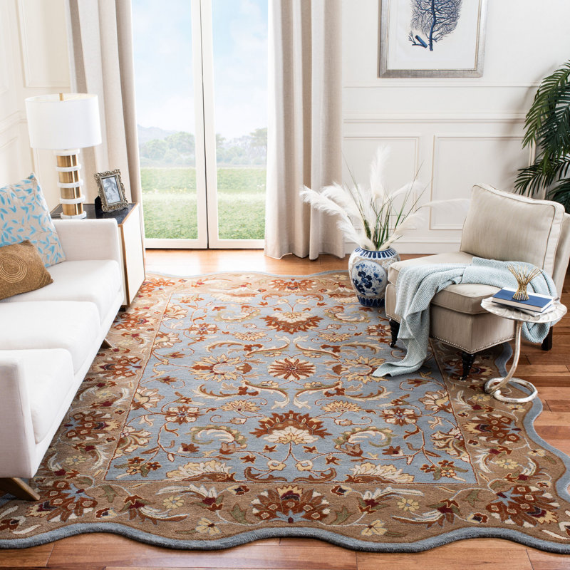 Tapis oriental en laine touffeté à la main Cranmore, Nouveauté 4 pi x 6 pi