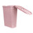 60 L Slim Laundry Hamper, Clothes Basket, Lid, Plastic-111360886-111360887