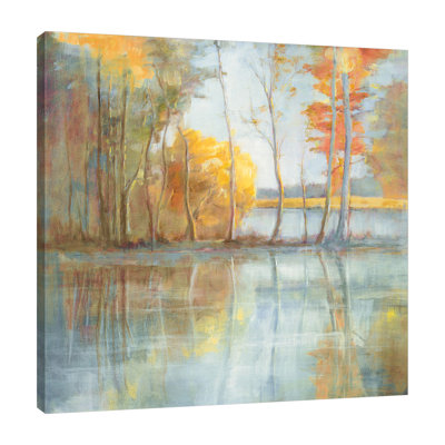 «Lakeside Reflection», toile tendue par Danhui Nai