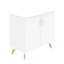 Ensemble de bureau rectangulaire 5 pièces Resi