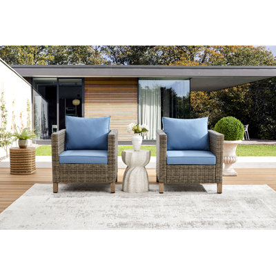 Wicker Outdoor Lounge Chair