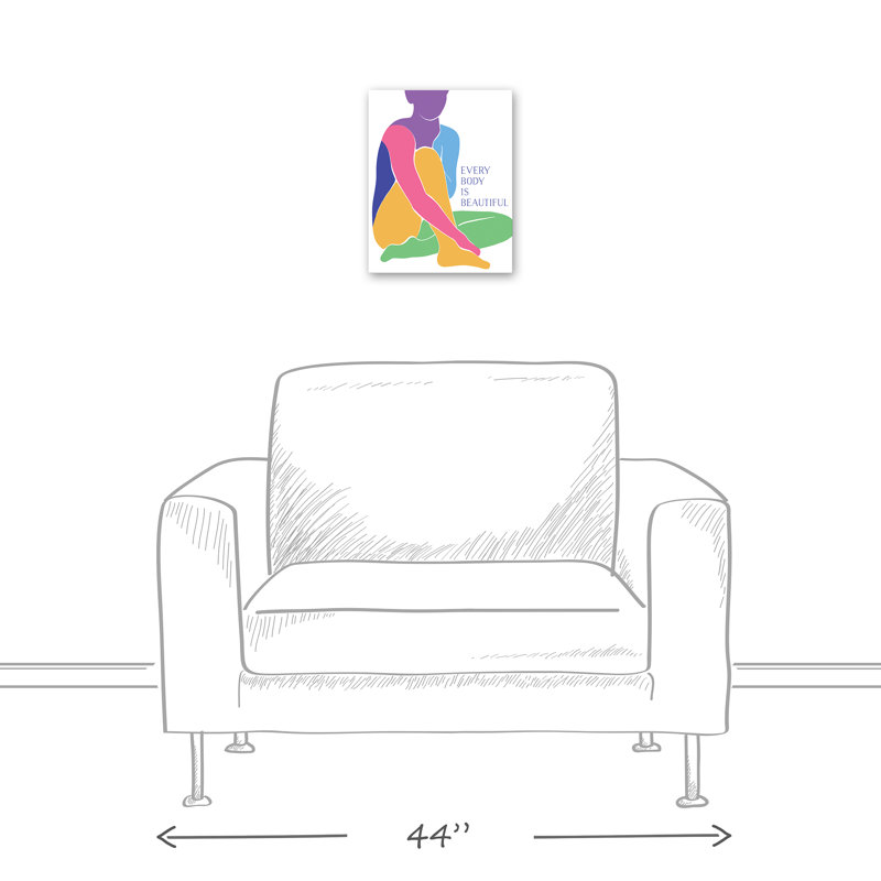Every Body is Beautiful Canvas Art Print