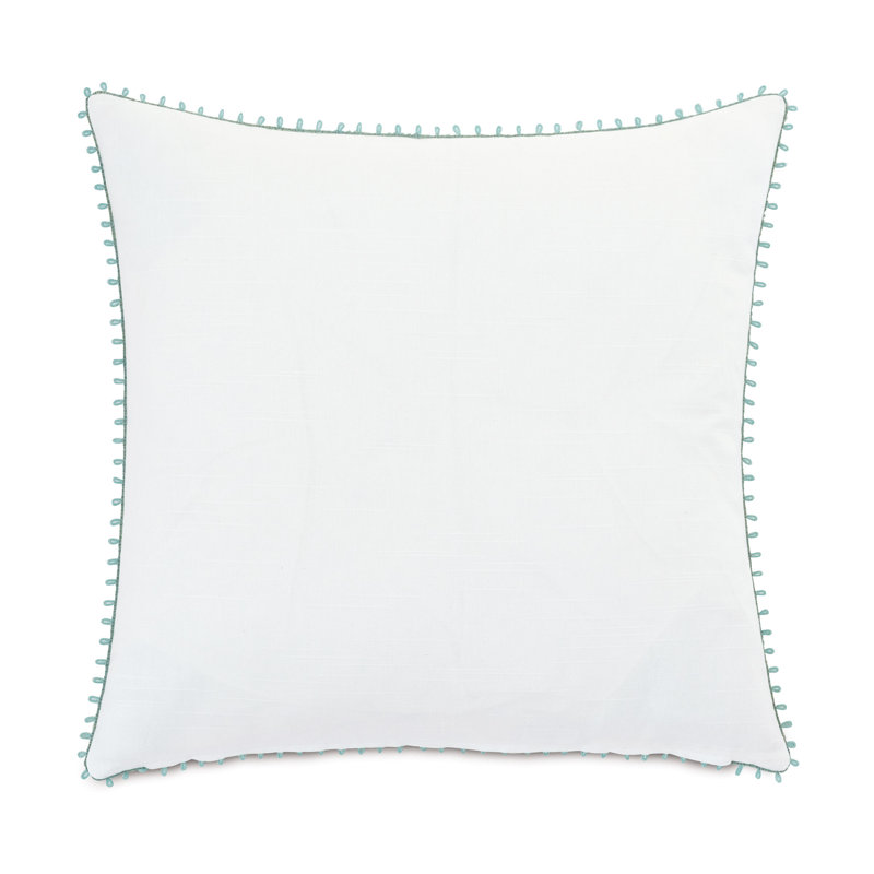 Castaway Handpainted Turtle Decorative Pillow