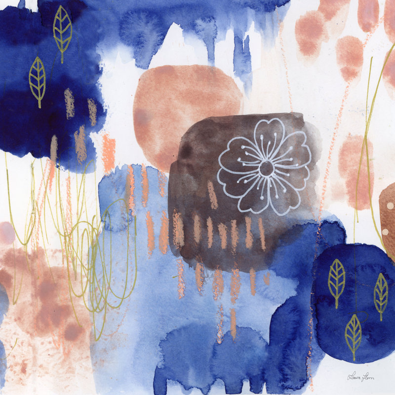 Essence Of Life II by Laura Horn - Wrapped Canvas Painting, 51cm H x 51cm W x 3.8cm D