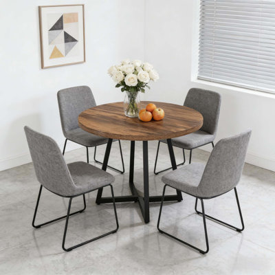Table de bienvenue élégante, table de salle à manger, table de salle à manger