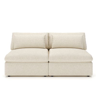 Remy Modular Armless 2-Piece Sofa