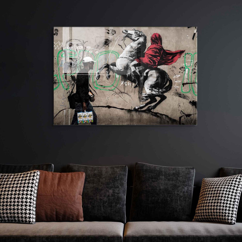 Boze Print on Glass, 30cm H x 45cm W