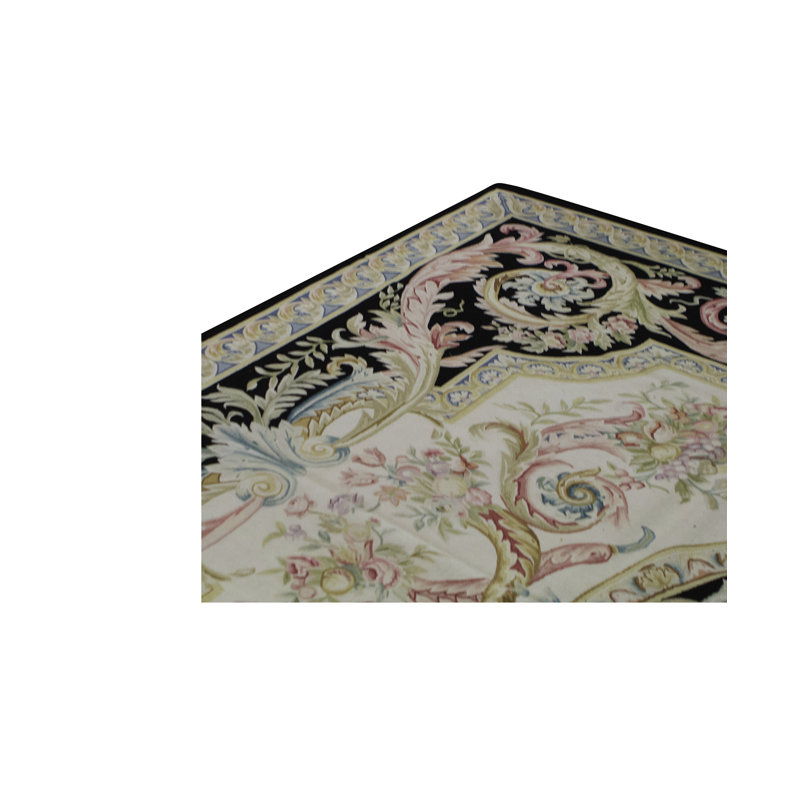 Aubusson Renaissance Wool Oriental Area Rug