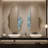 Irregular Unique Shaped Wall Mirror, Asymmetrical Mirrors, Cloud Mirror, Wavy Mirror, Morden Wavy Wall Mirror For Entryway Living Room Bedroom Bathroom-413666845-412730209