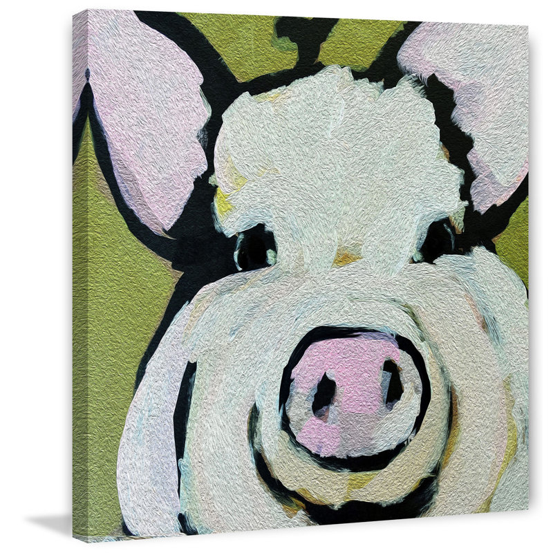 « modern porc » par michelle rivera, reproduction d’art sur toile tendue, H 48 po x l 48 po x P 1,5 po