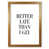 Honey Oak Frame