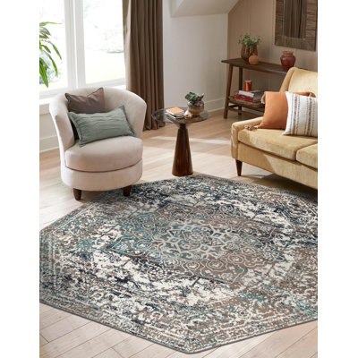 Tapis oriental gris Inesse