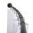 Utopia Alley Rustproof Fixed Mount Single Curved Shower Rod, Aluminum, adjustable from 45" to 72" Wide-20942065