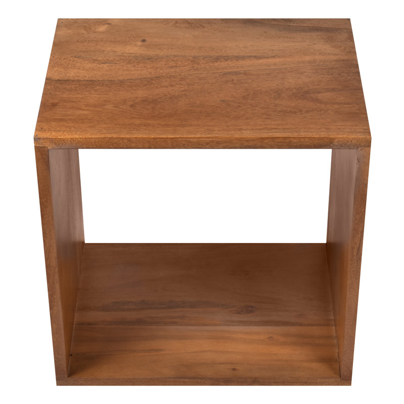 Bergeson 44cm H x 44cm W Wood Cube Bookcase