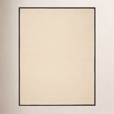 Maize Black Jute Rug