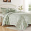 Ensemble de courtepointe 2 pièces Greenland Home Fashions Olivia Mint 68 x 88 + 20 x 26-105343869